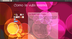 Desktop Screenshot of comolavidamismabecky.blogspot.com