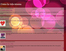 Tablet Screenshot of comolavidamismabecky.blogspot.com