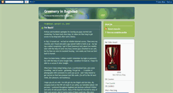 Desktop Screenshot of greeneryinbaghdad.blogspot.com