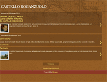 Tablet Screenshot of castelloroganzuolo.blogspot.com