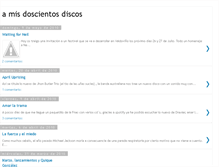 Tablet Screenshot of amisdoscientosdiscos.blogspot.com