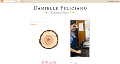 Desktop Screenshot of daniellefeliciano.blogspot.com