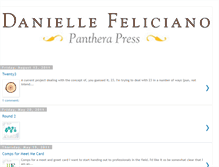 Tablet Screenshot of daniellefeliciano.blogspot.com