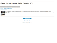 Tablet Screenshot of fotos-cursos-escuela-jcu.blogspot.com