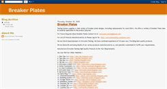 Desktop Screenshot of breaker-plates.blogspot.com