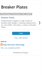 Mobile Screenshot of breaker-plates.blogspot.com