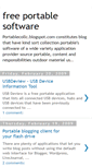 Mobile Screenshot of portablecollc.blogspot.com