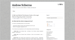 Desktop Screenshot of andrew-sciberras.blogspot.com