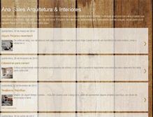 Tablet Screenshot of anasalesarquitetura.blogspot.com