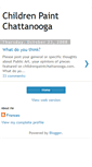 Mobile Screenshot of childrenpaintchattanooga.blogspot.com