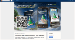 Desktop Screenshot of christmasones.blogspot.com