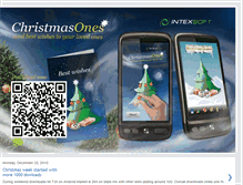 Tablet Screenshot of christmasones.blogspot.com