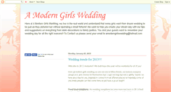 Desktop Screenshot of amoderngirlswedding.blogspot.com