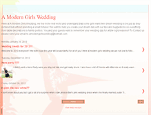 Tablet Screenshot of amoderngirlswedding.blogspot.com