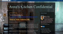 Desktop Screenshot of annaskitchenconfidential.blogspot.com