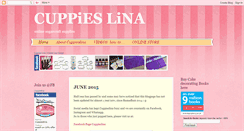 Desktop Screenshot of cuppieslina.blogspot.com