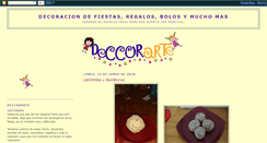 Desktop Screenshot of deccorarte.blogspot.com
