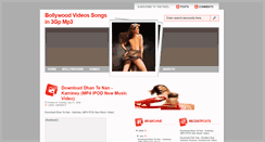 Desktop Screenshot of download3gpsongs.blogspot.com