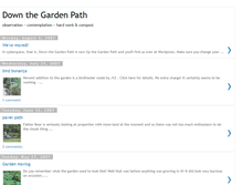 Tablet Screenshot of down-the-garden-path.blogspot.com