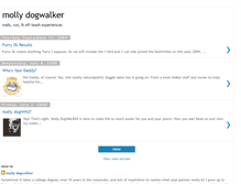 Tablet Screenshot of mollydogwalker.blogspot.com