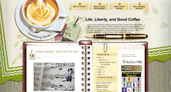 Desktop Screenshot of lifelibertycoffee.blogspot.com