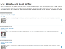 Tablet Screenshot of lifelibertycoffee.blogspot.com