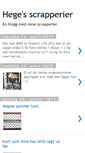 Mobile Screenshot of hegesscrapperier.blogspot.com