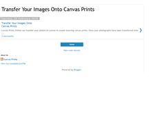 Tablet Screenshot of canvasprintsimages.blogspot.com