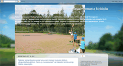 Desktop Screenshot of nokian-tennisvuorot.blogspot.com