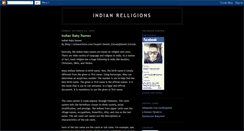 Desktop Screenshot of indian-relligions.blogspot.com