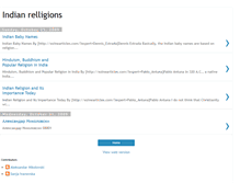 Tablet Screenshot of indian-relligions.blogspot.com