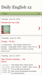 Mobile Screenshot of dailyenglish12.blogspot.com