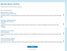 Tablet Screenshot of bolaberitaonline.blogspot.com