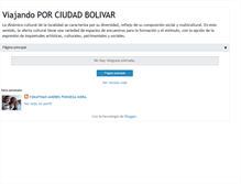 Tablet Screenshot of ciudadbolivarlocal19.blogspot.com