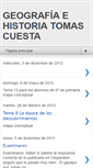 Mobile Screenshot of geografiaehistoriatomascuesta.blogspot.com