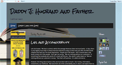 Desktop Screenshot of daddyjhusbandandfather.blogspot.com