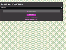 Tablet Screenshot of cosesquemagraden.blogspot.com