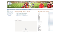 Desktop Screenshot of footballlive09.blogspot.com