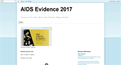 Desktop Screenshot of aidsevidence.blogspot.com