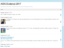 Tablet Screenshot of aidsevidence.blogspot.com
