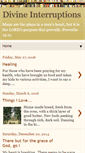 Mobile Screenshot of divineinterruptions.blogspot.com