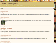 Tablet Screenshot of divineinterruptions.blogspot.com