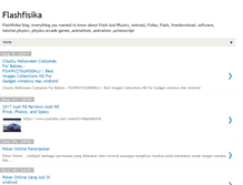 Tablet Screenshot of flashfisika.blogspot.com