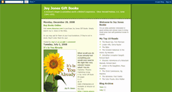 Desktop Screenshot of joyjonesbooks.blogspot.com