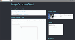 Desktop Screenshot of margotsurbancloset.blogspot.com