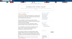 Desktop Screenshot of gobelins4sale.blogspot.com