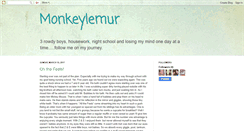 Desktop Screenshot of monkeylemur.blogspot.com