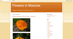 Desktop Screenshot of flowersinmoscow.blogspot.com