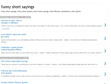 Tablet Screenshot of funny8shortsayings.blogspot.com