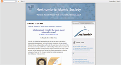 Desktop Screenshot of northumbriaisoc.blogspot.com